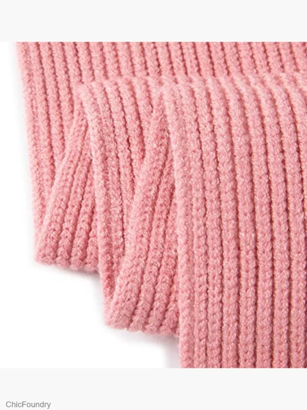3-Piece Winter Knit Hat Scarf Gloves Set for Kids